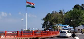 Night view of Flag Point